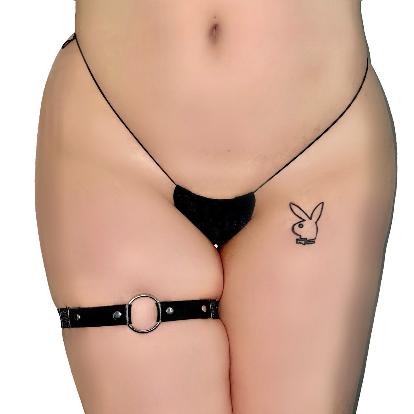 O-Ring Garter: Black