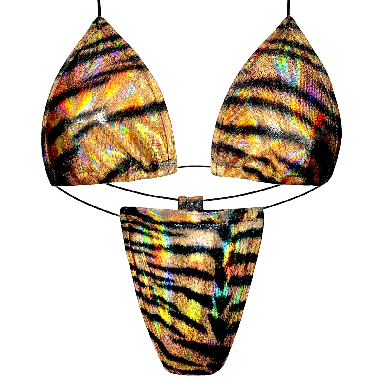 ACE Tieable Microkini: Glossy Tiger