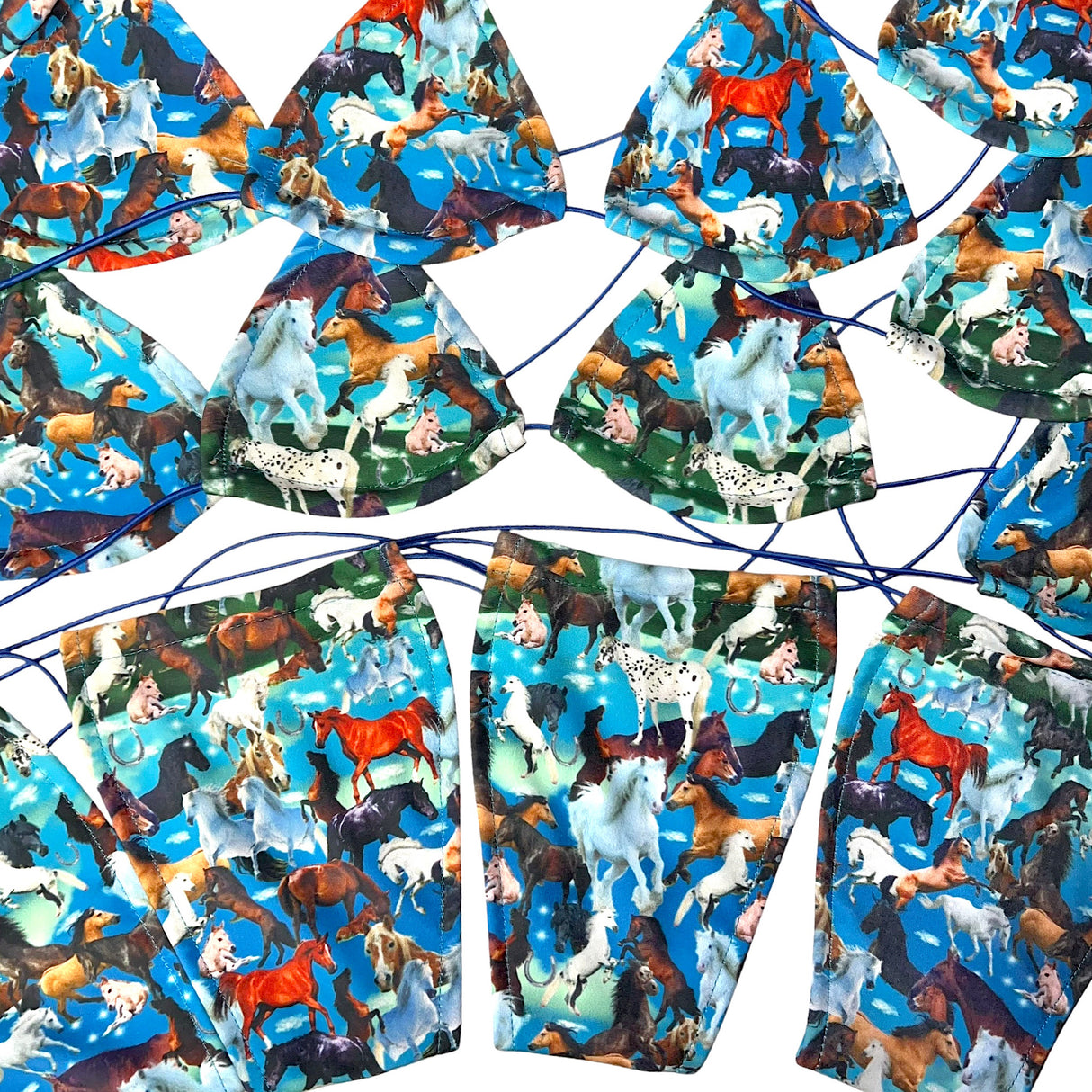 ACE Tieable Microkini: Wild, Wild Horses