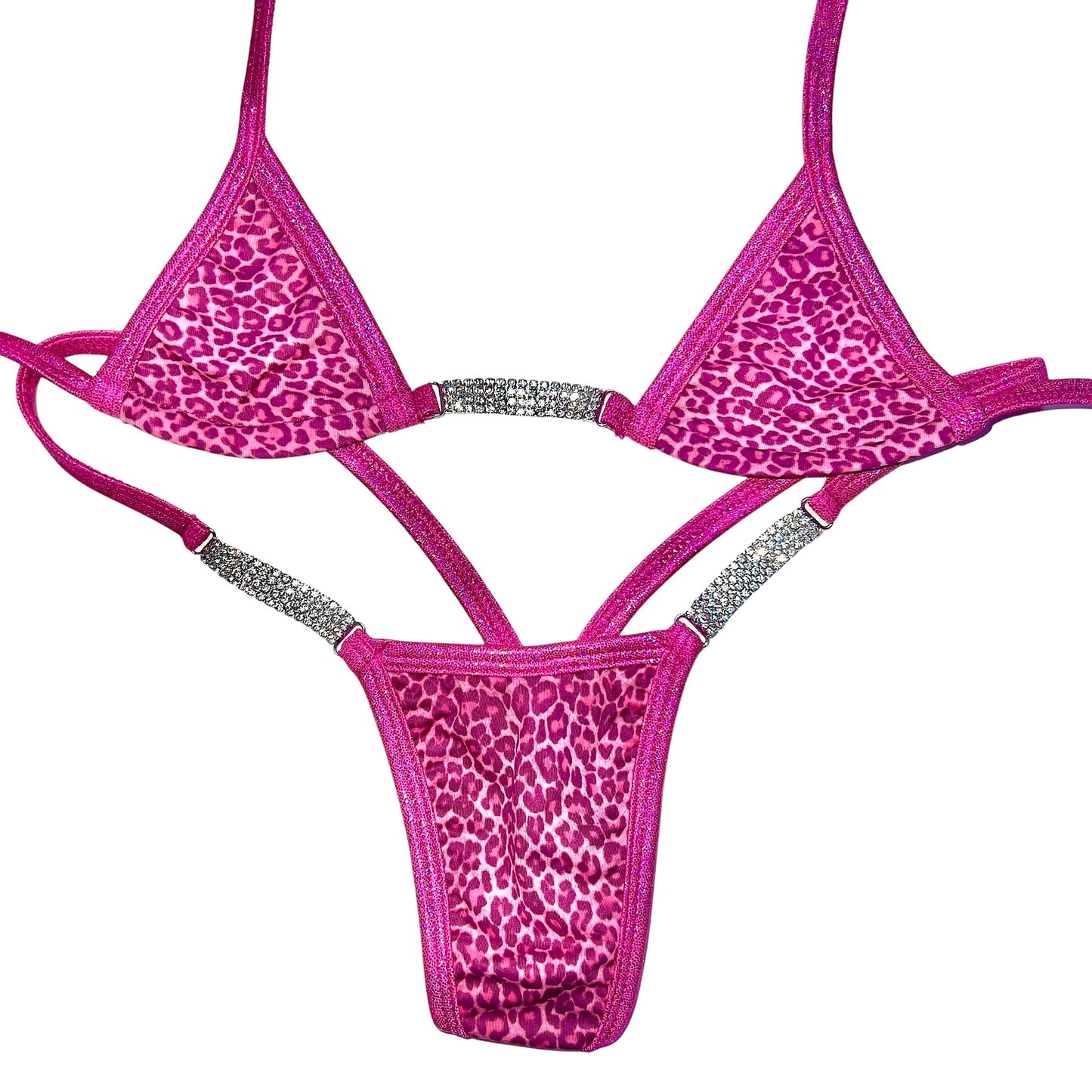 ACE Pretty Privilege 2 Piece Set: Lil’ Panther Pink w. Fairy Dust Hot Pink