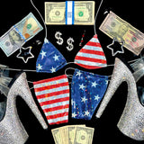 ACE Tieable Microkini: Pledge Allegiance to The Bag