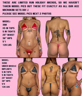 ACE Microkini Set: Love Notes Neon Coral Pink