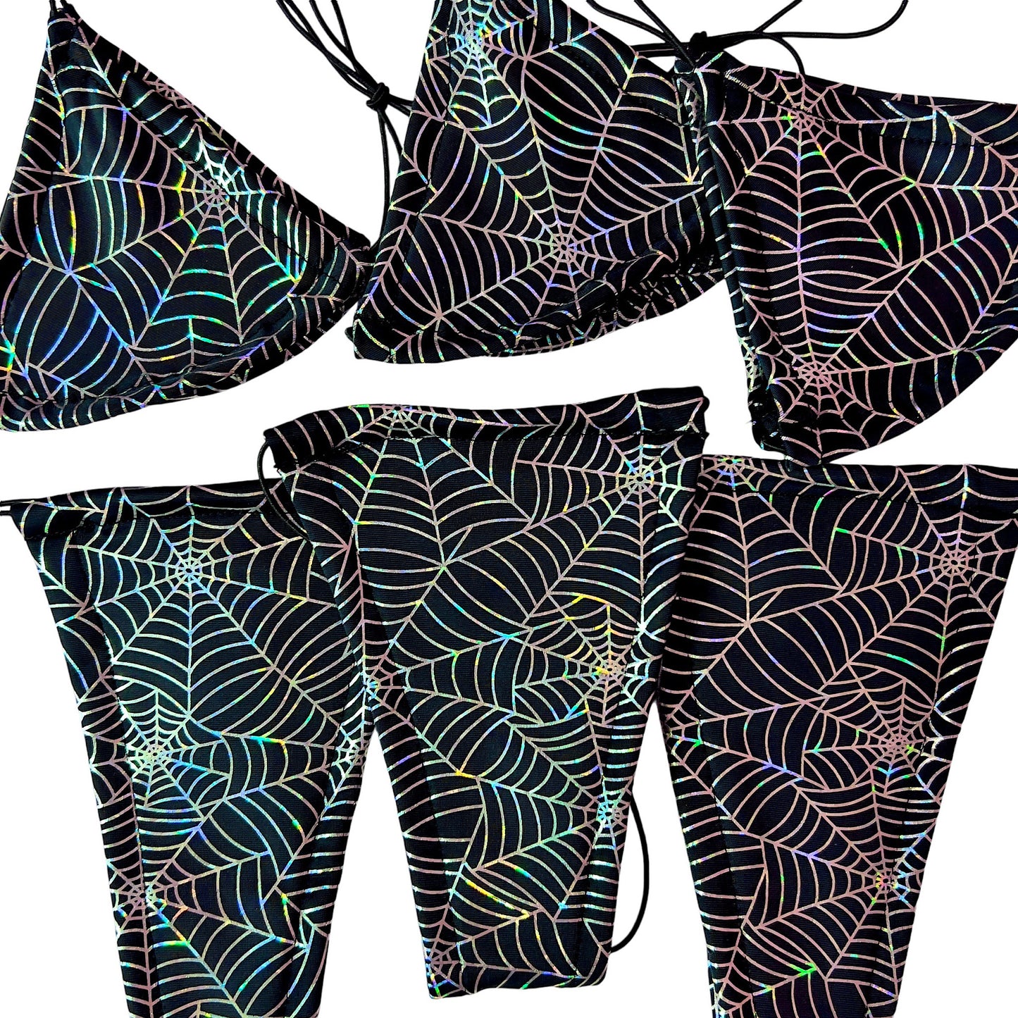 ACE Microkini Set: Spider Webs Holo Silver