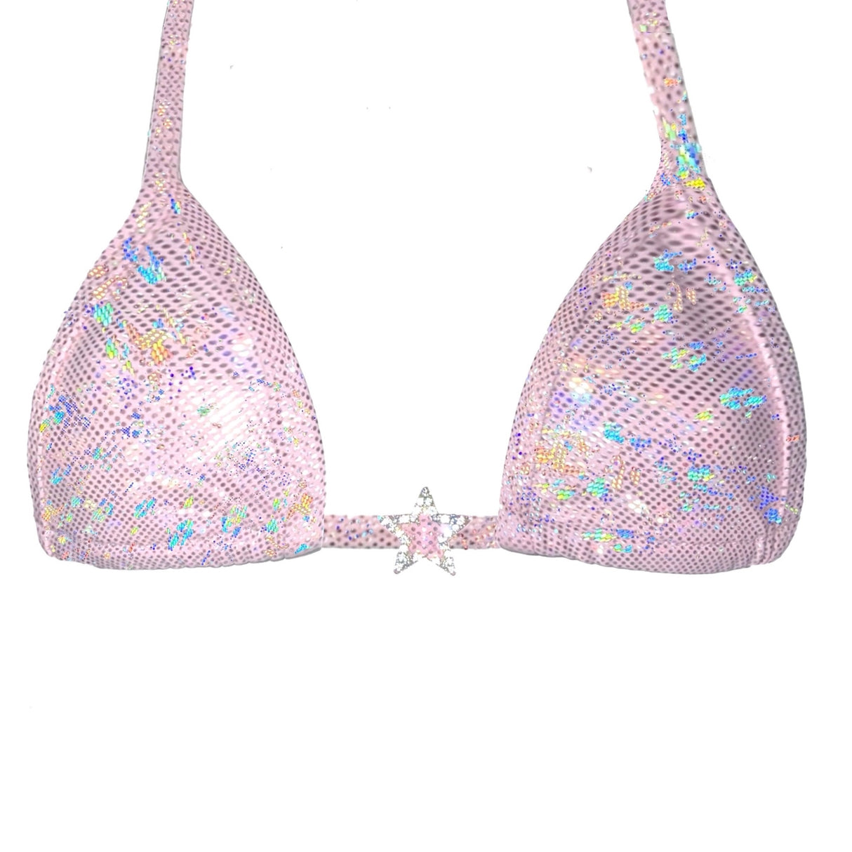 ACE Charm Tri Top: Halo Baby Pink