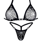 ACE Spooky 2 Piece Set: Spiderwebs Mesh