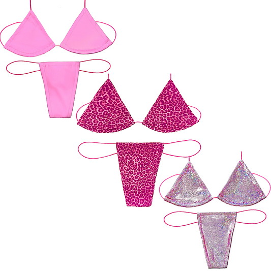 ACE Microkini Trio Pack: Popular In Pink