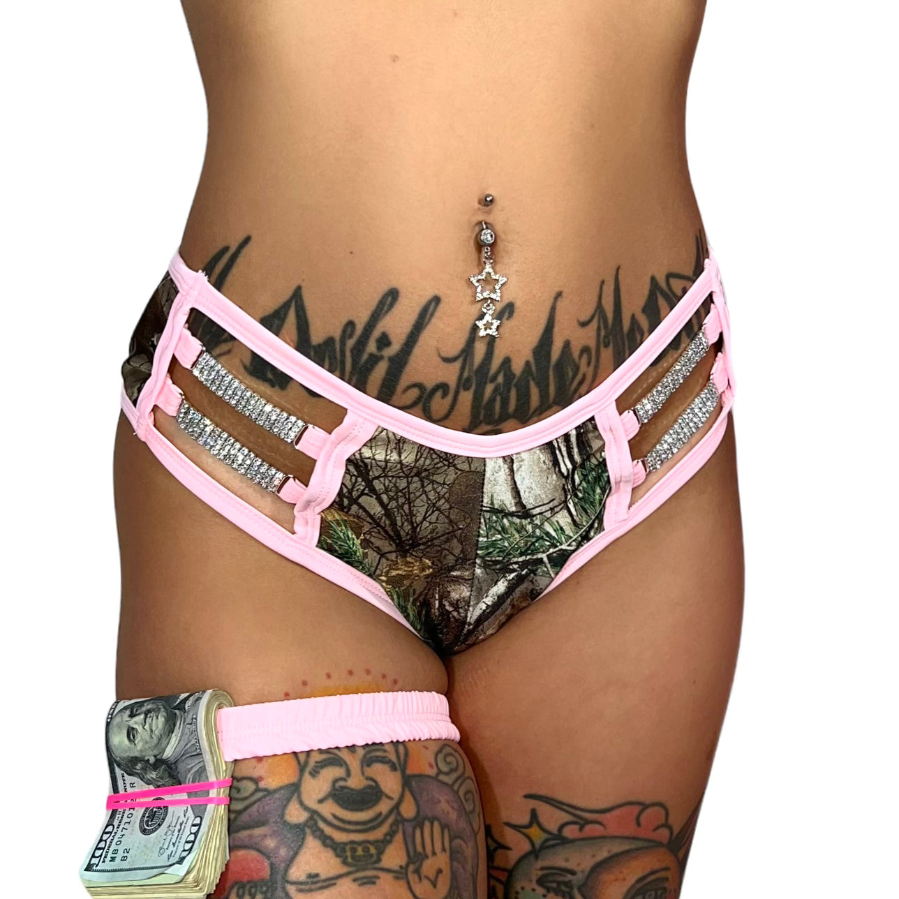 ACE Icy Shorts Set: Trailer Park Princess n' I'm Baby Pink