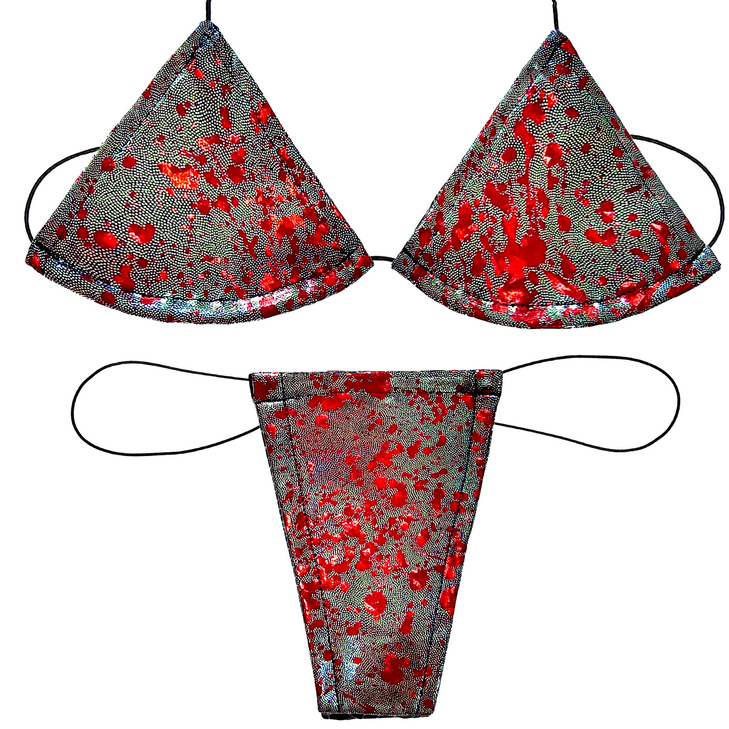 ACE Microkini Set: Sparkly Blood Splatter