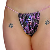 ACE Tieable Microkini: Venom Holo Pink