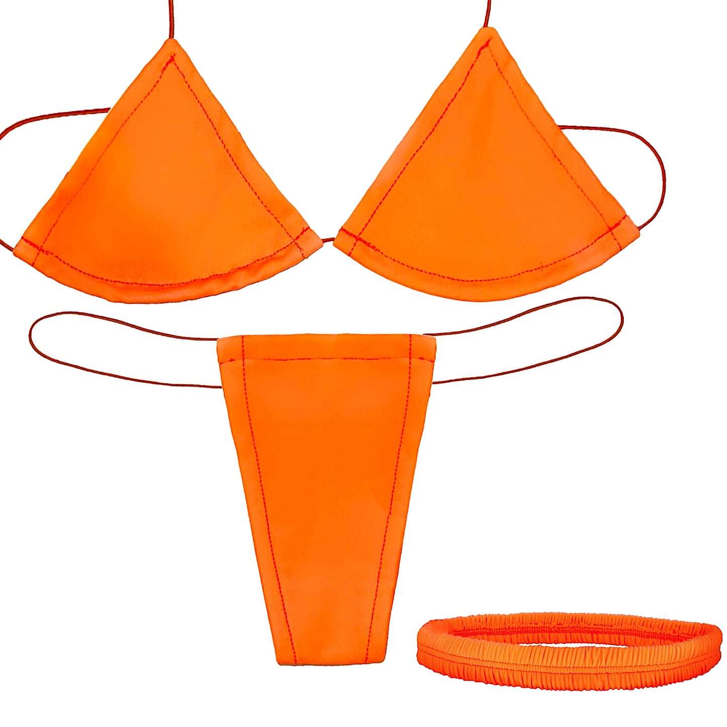 ACE Microkini Set + Classic Garter: Orange You Glad