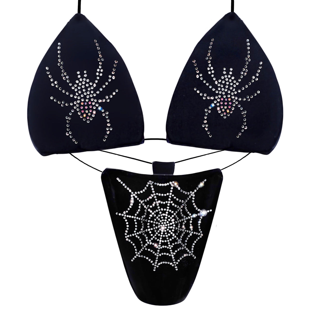 ACE Tieable Microkini: Charlotte's Web Diamond Spiders