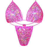 ACE Tieable Microkini: Halo Hot Pink