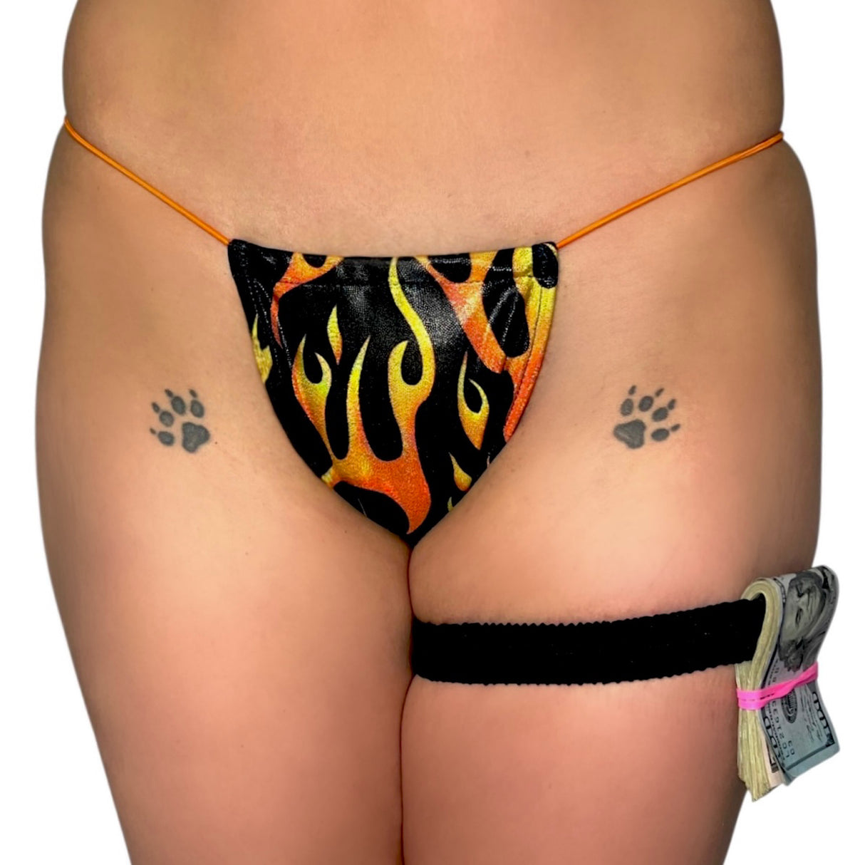 ACE Tieable Microkini: Hades Baby Orange