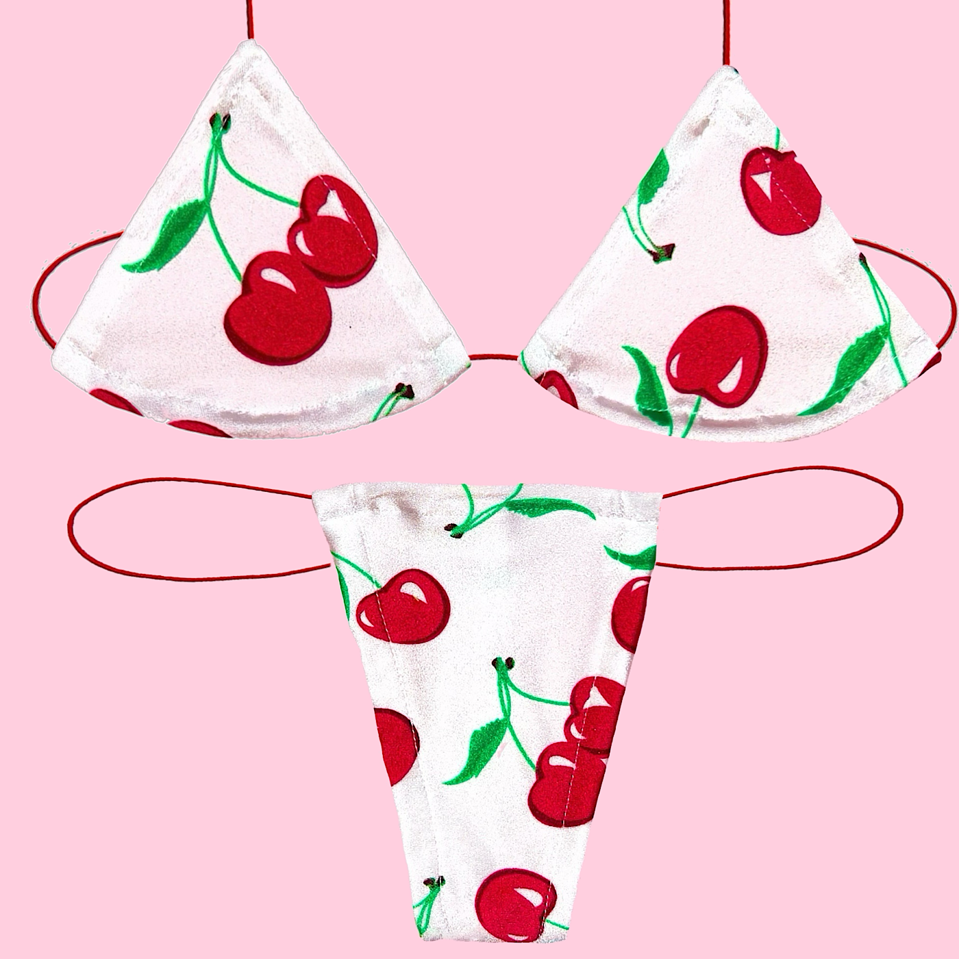 ACE Microkini Set + Classic Garter: Cherry Pie