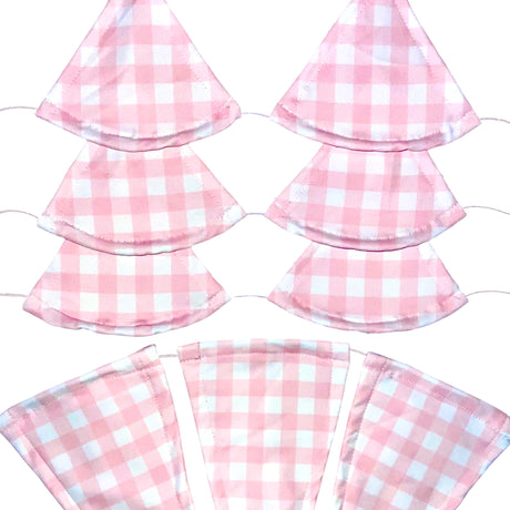 ACE Microkini Set: Gingham Baby Pink