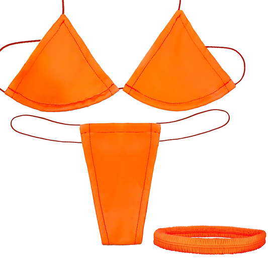 ACE Microkini Set + Classic Garter: Orange You Glad