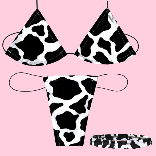 ACE Microkini Set + Classic Garter: Cash Cow