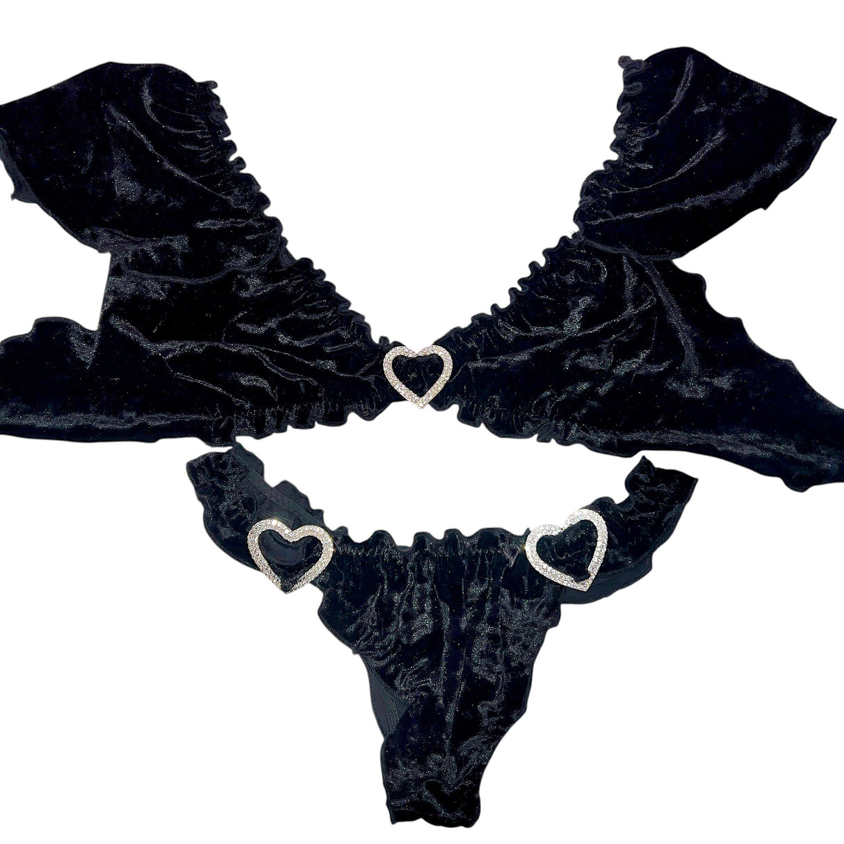 ACE "That's Princess 2 U" Thong: Velvet Black