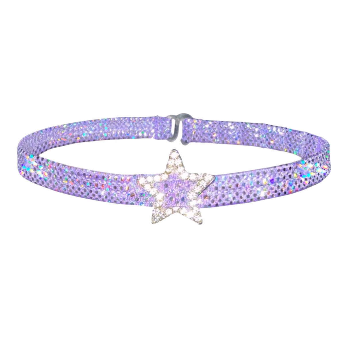 ACE Tieable Microkini Set + Choker: Halo Lavender