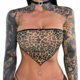 AC Aura Bedazzled Thong Set: Leopard Print