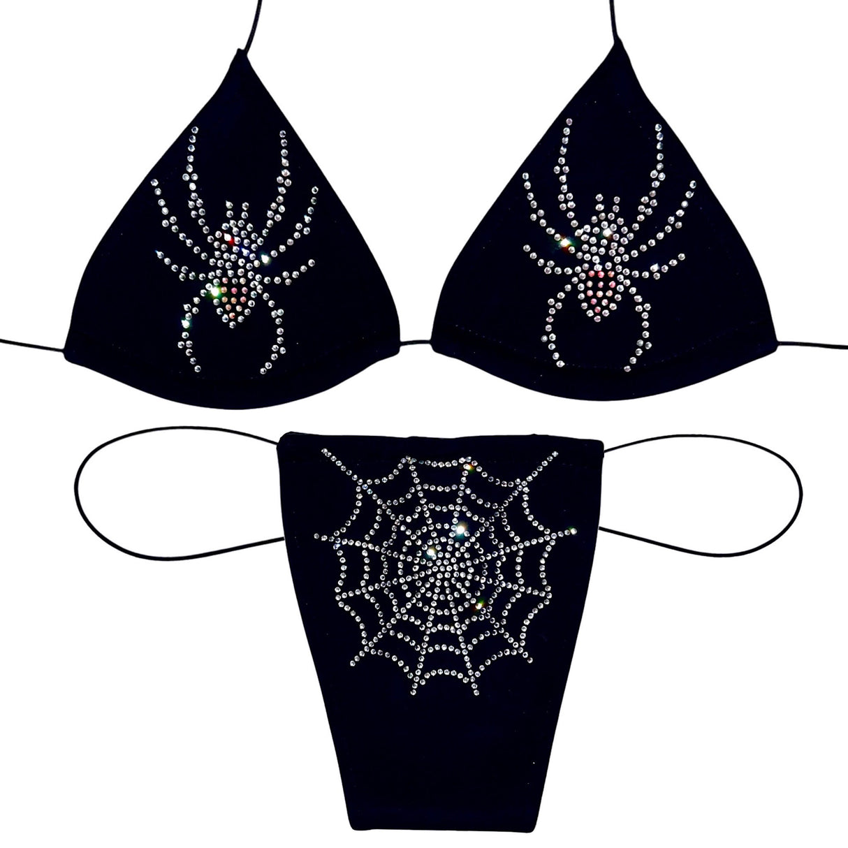 ACE Tieable Microkini: Charlotte's Web Diamond Spiders