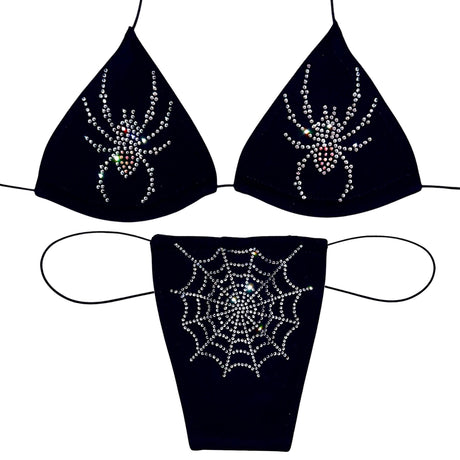 ACE Tieable Microkini: Charlotte's Web Diamond Spiders