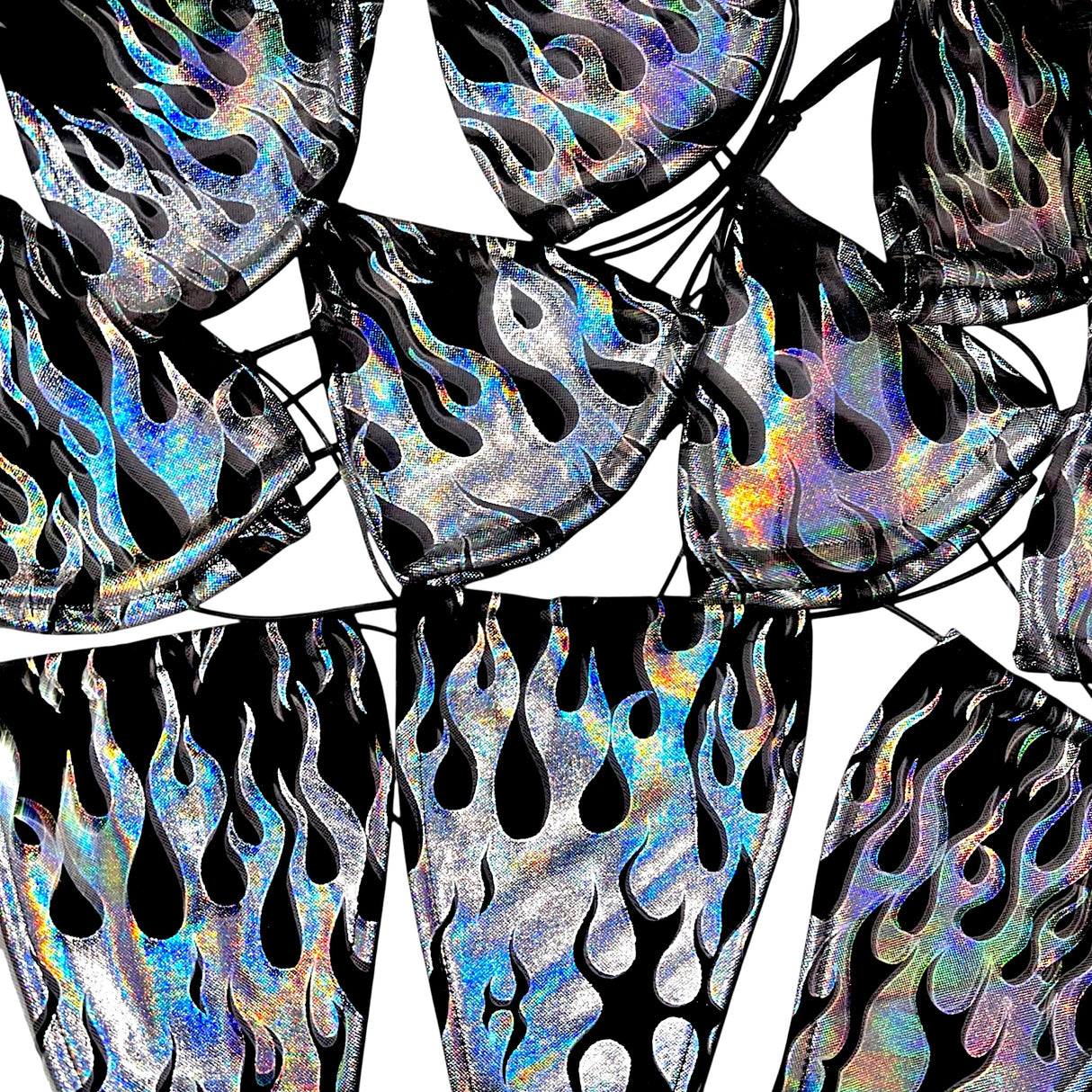 ACE Tieable Microkini: Hades Baby Silver