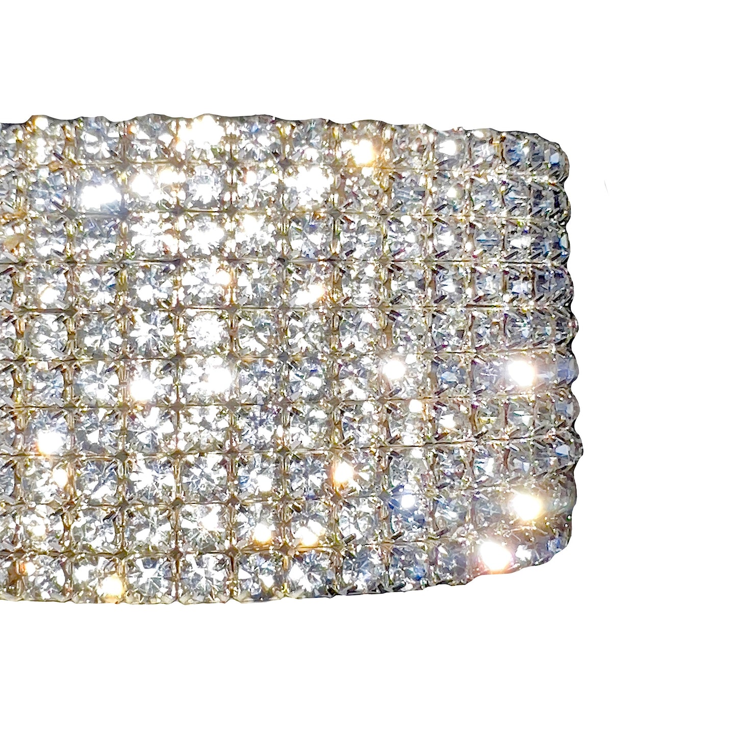 ICY Bracelet: Clear Diamonds 10 Row