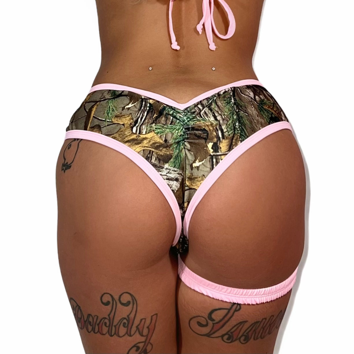 ACE Icy Shorts Set: Trailer Park Princess n' I'm Baby Pink