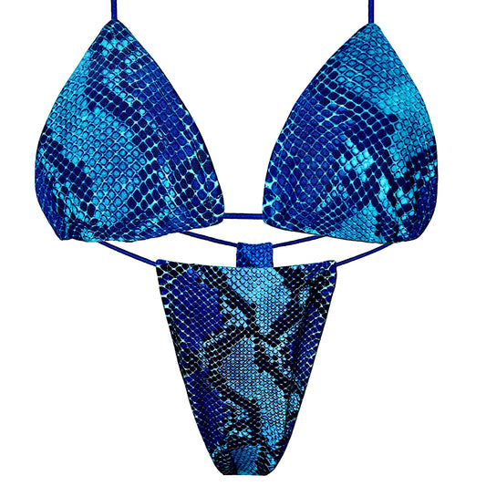 ACE Tieable Microkini: Venom Blue