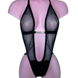ACE Sling Onesie: Mesh Black & Diamond Ghostface
