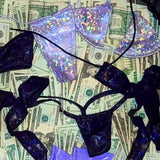 ACE Tieable Microkini: Halo Lavender