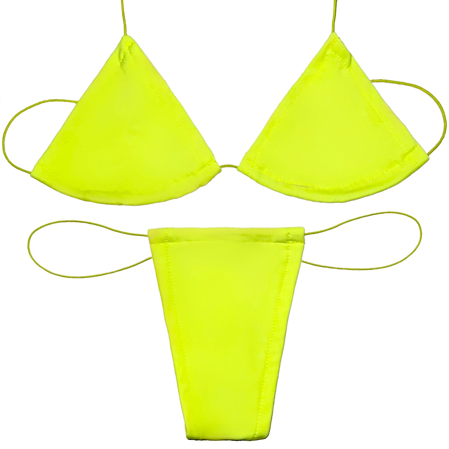 ACE Microkini Set + Classic Garter: Look at Me Yellow