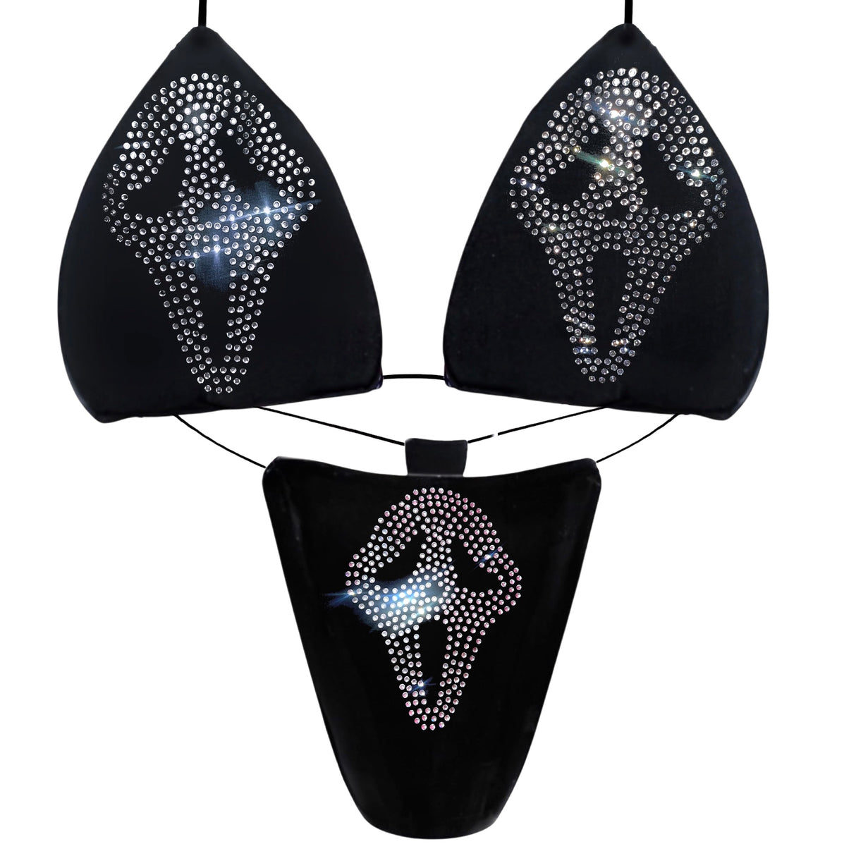 ACE Tieable Microkini: Diamond Ghostface