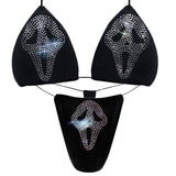 ACE Tieable Microkini: Diamond Ghostface