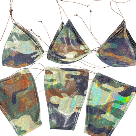 ACE Tieable Microkini: Holo Camo CLOSEOUT