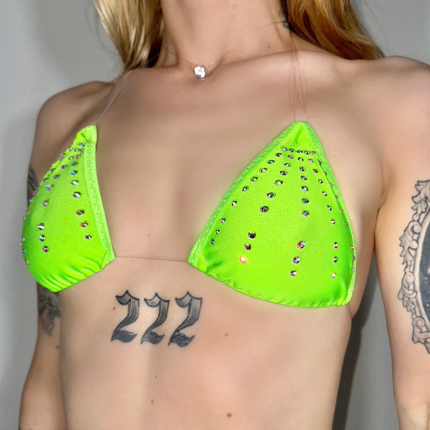 Barely There Dip It Low Set: Bedazzled Neon Green