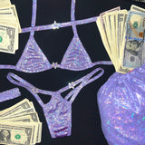 ACE Siren V Back Thong: Halo Lavender