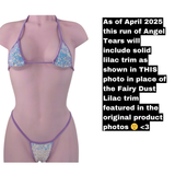 ACE Angel Tears Mini Kini: Sequins Lilac Divine