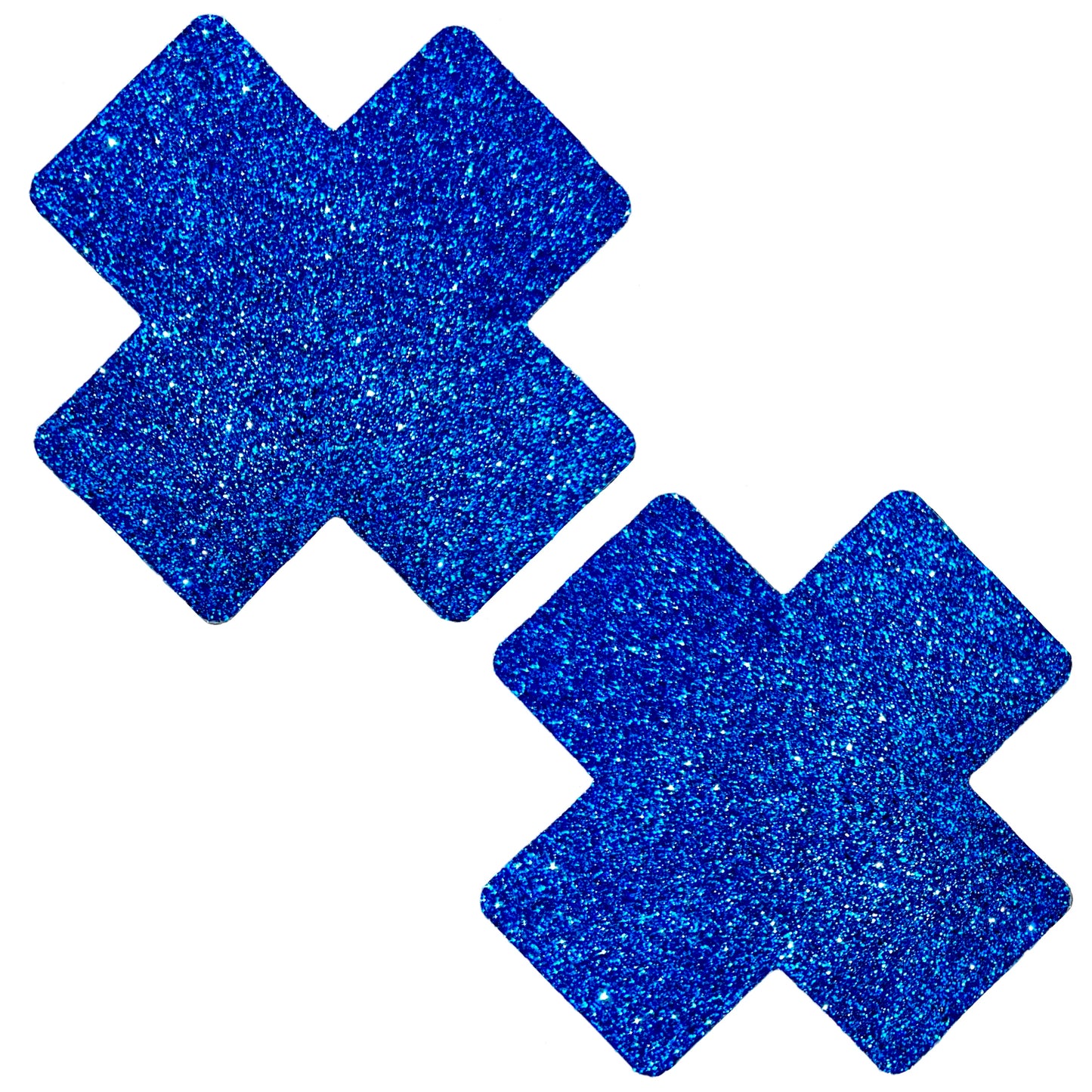 X Pasties: Glitter Royal Blue