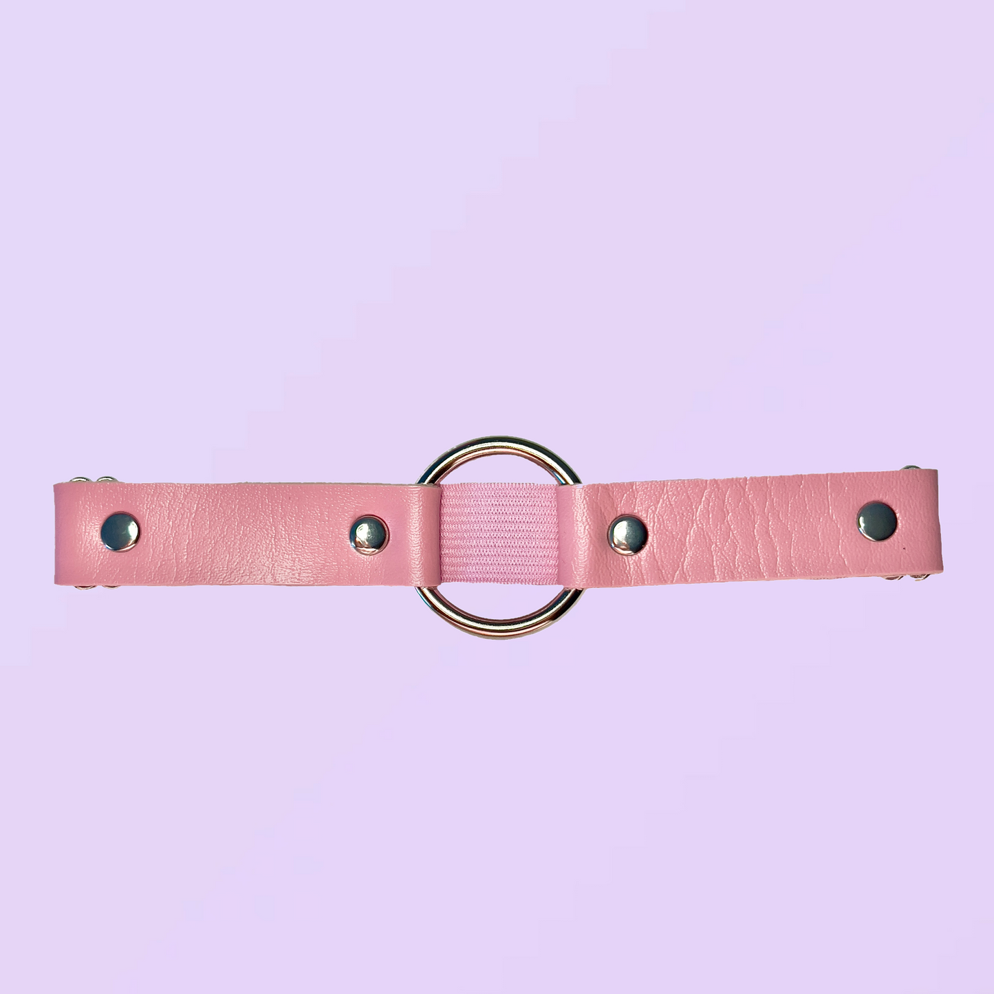 O-Ring Garter: Pink