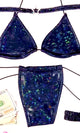ACE Tieable Microkini Set + Charm Choker: Halo Black