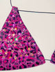 Bedazzled Microkini: Leopard Pink
