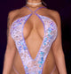 Pure Bliss Sequin Lace Onesie: Lilac