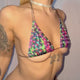 Bedazzled Microkini: Leopard Tie Dye