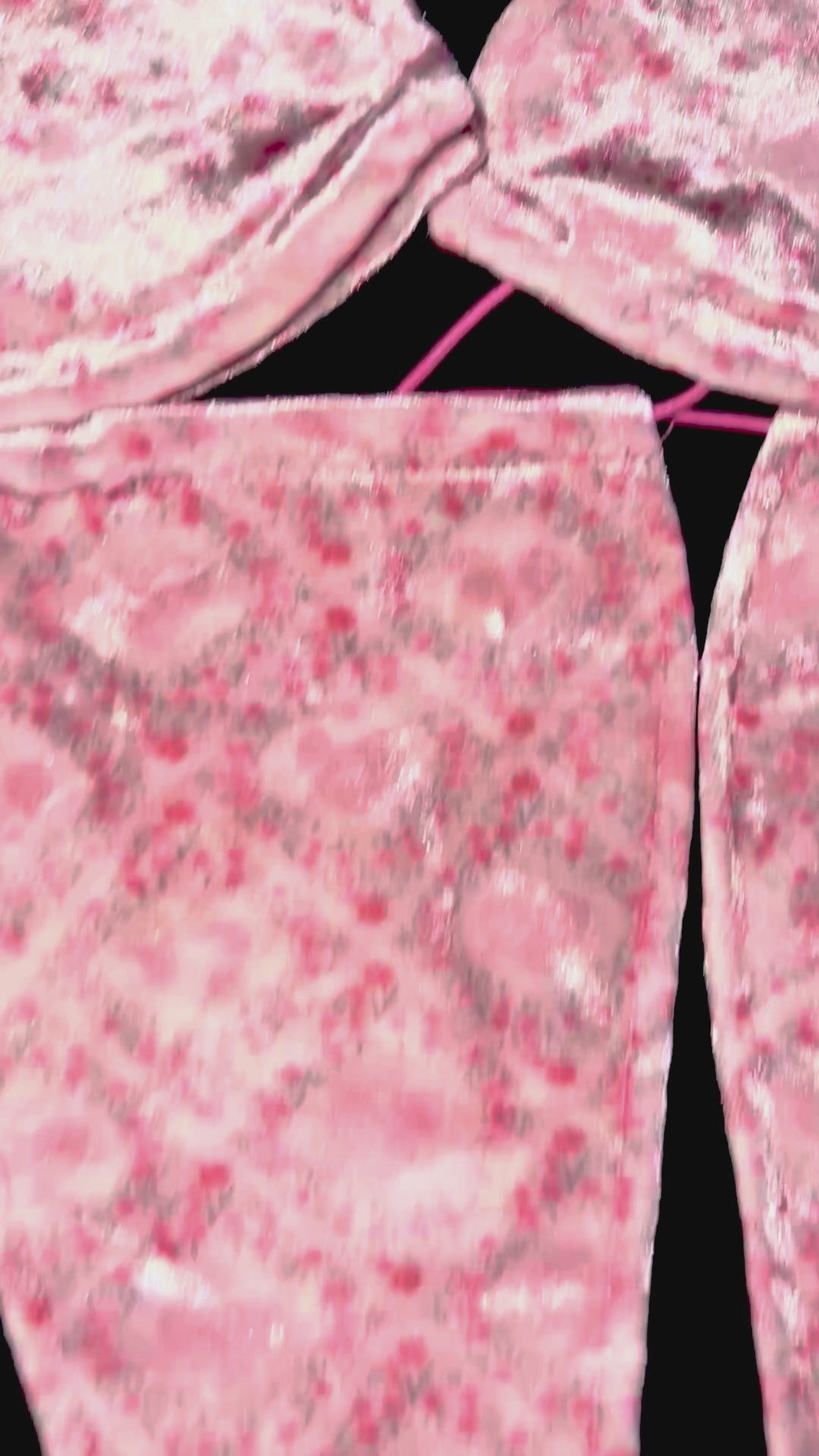ACE Tieable Microkini: Everybody's Crush Velvet Hearts CLOSEOUT