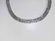 Stripper Baby Drip Diamond Choker: Silver
