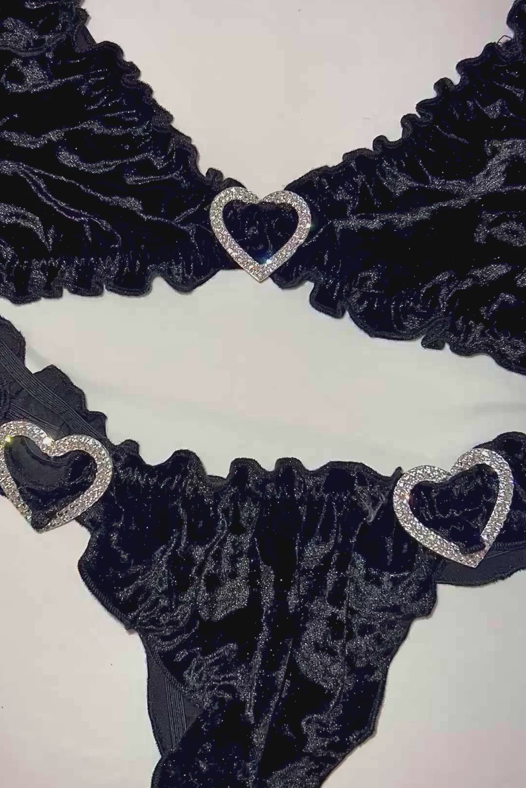 ACE "That's Princess 2 U" Thong: Velvet Black