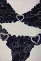 ACE "That's Princess 2 U" Thong: Velvet Black